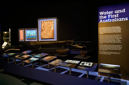 The start of the human story for water in Australia — the arrival of Aboriginal people in Australia 60,000 years ago