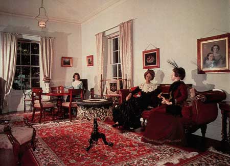 Drawing room with period furniture