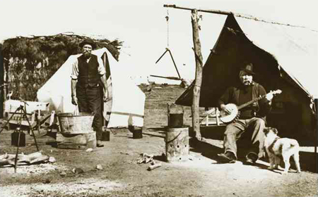 Life on the Trans Australian Railway, 1917