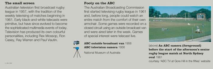 Example of story, substory and caption text