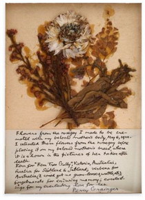 Rose Grainger funeral bouquet