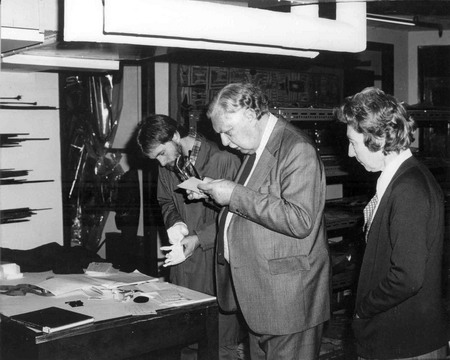 Ronald Berndt, David Kaus and Noel Keith photograph