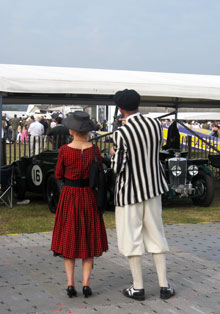 Historic racing and sports cars are at the core of Goodwood Revival's attraction