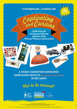 Captivating and curious poster