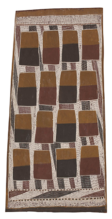 Stone Axe Heads bark painting