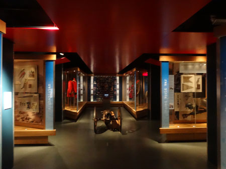 Main gallery of Somerset’s Military Museum, Taunton