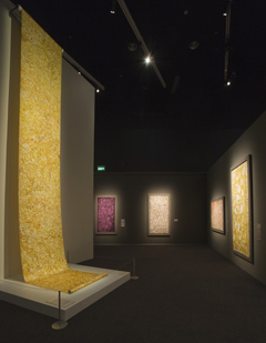 Emily exhibition hanging batik