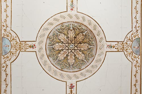 Ceiling decoration of the master bedroom, Villa Alba