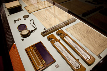 Scientific instruments used by scientist Andrew Keith Jack of the Ross Sea party