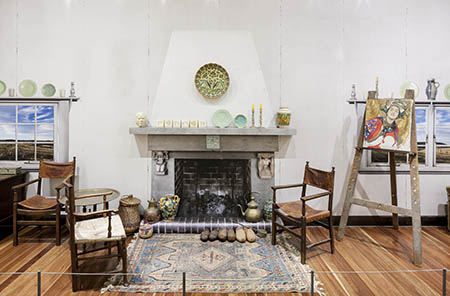 Another view of the Hilda Rix Nicholas's much-loved studio