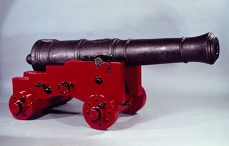 Photo of cannon from HMB Endeavour.