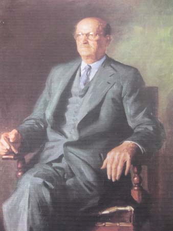 Dargie portrait of James Beveridge Snr.