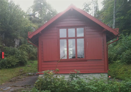 Image of Grieg's cabin, Troldhaugen
