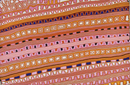 Canning Stock Route Country, 2007, by Patrick Tjungurrayi