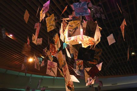 An
Alice in Wonderland moment – 'The whole pack rose up into the air' – a ceiling installation in
Wonderland — The Mystery of the Orchid