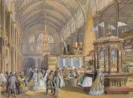 London international exhibition_Jospeh Nash watercolour