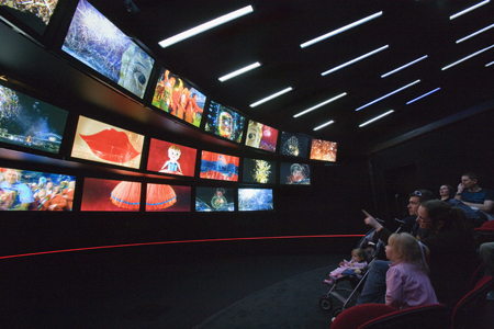 TV screens in new Circa