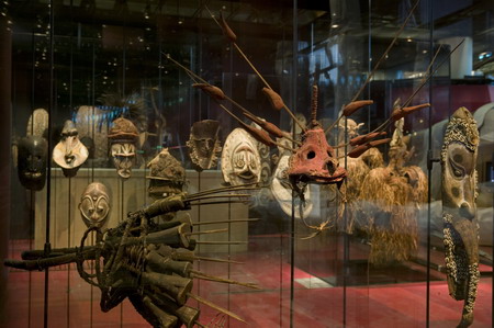 Oceanian masks collection