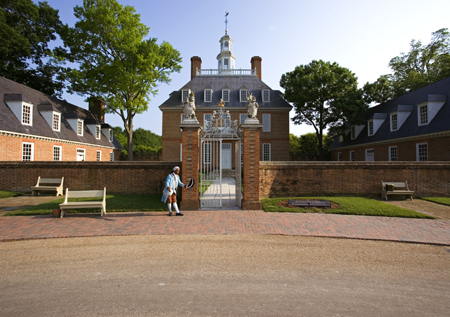 Governer's Palace with butler