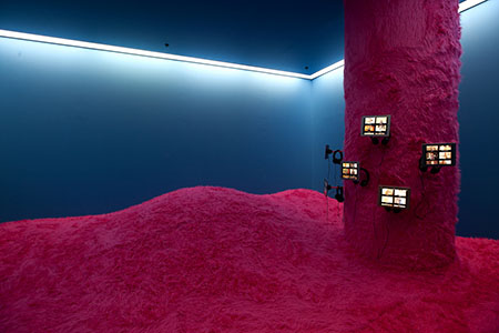 Paradise, 2007–13 by Kutluğ Ataman (born 1961, Istanbul, Turkey) 24-channel video installation