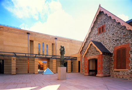 Exterior of SA museum