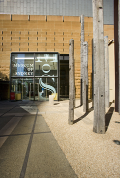 Museum of Sydney entrance