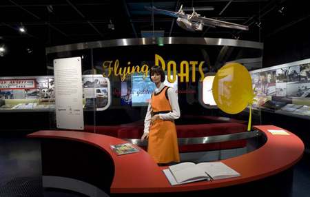 Flying boats exhibition space