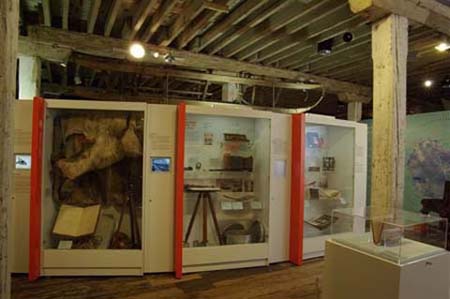 Quest for the South Magnetic Pole, on display at the South Australian Maritime Museum, 2009
