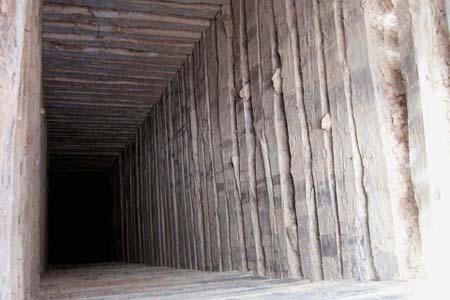 Shaft revealing the depth of one of the Canning Stock Route wells
