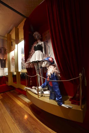 Elizabeth Burton's go-go dancer costumes