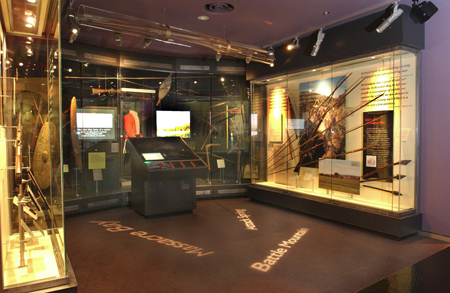 The Contesting Frontiers exhibit at the National Museum of Australia