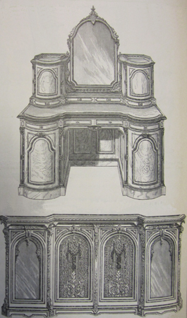 Toilet table